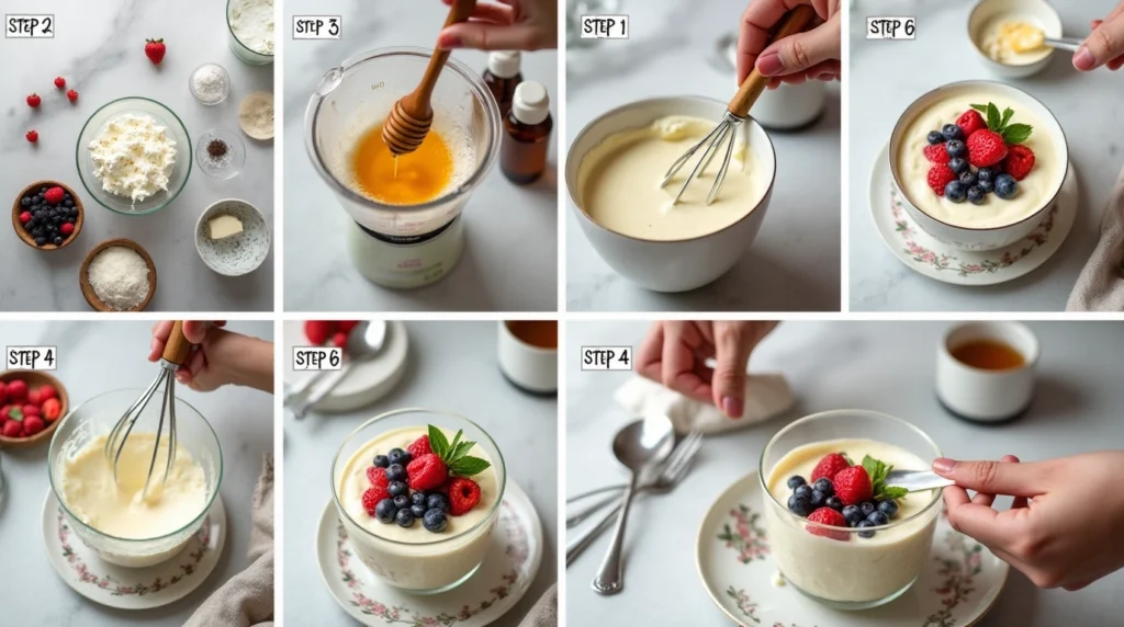 Discover how to make a delightful cottage cheese mousse that's both healthy and indulgent. This airy dessert combines protein-rich ingredients