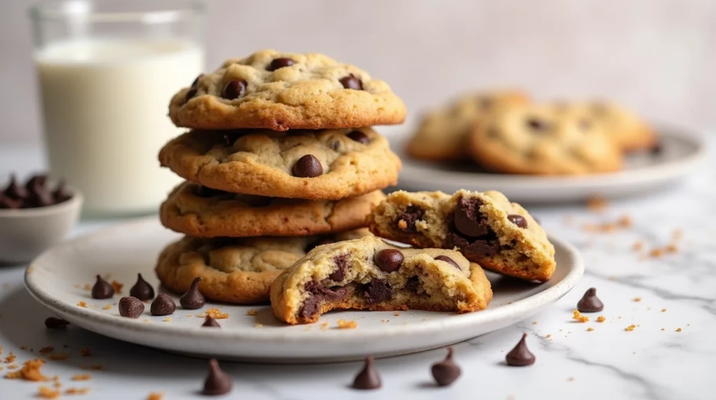 Discover how to make the famous Crumbl cookie chocolate chip recipe at home. Learn the secrets to baking these thick, gooey cookies