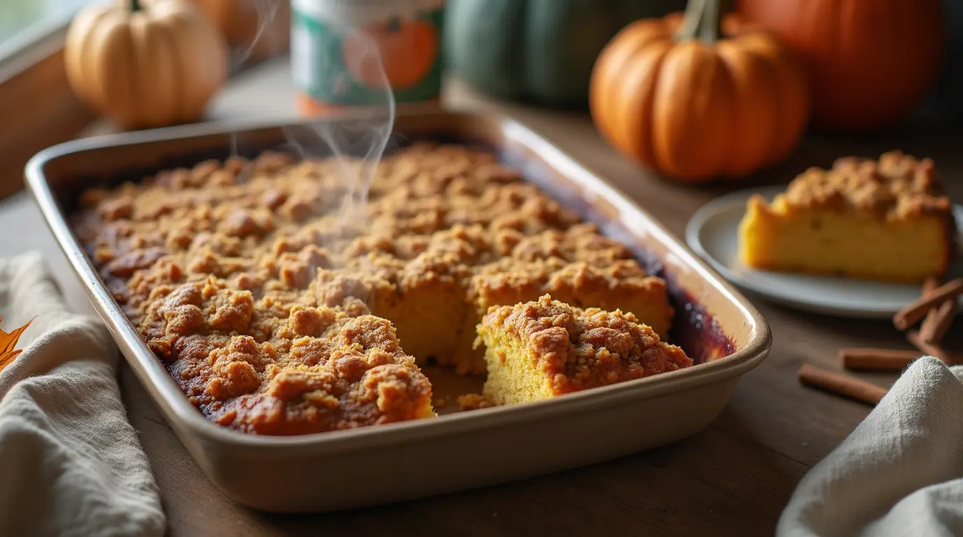 pumpkin dump cake