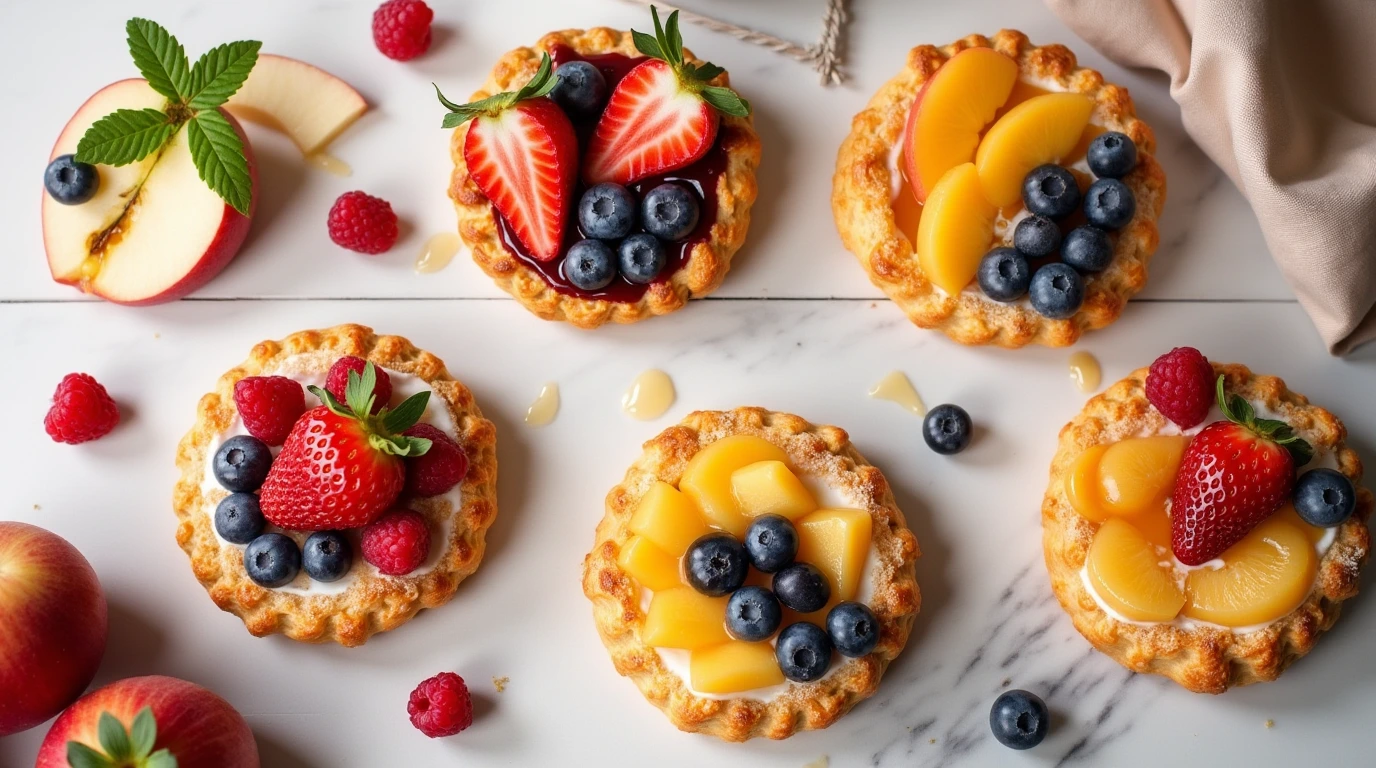 puff pastry desserts with fruit