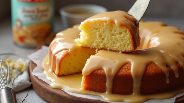 poke cake with condensed milk