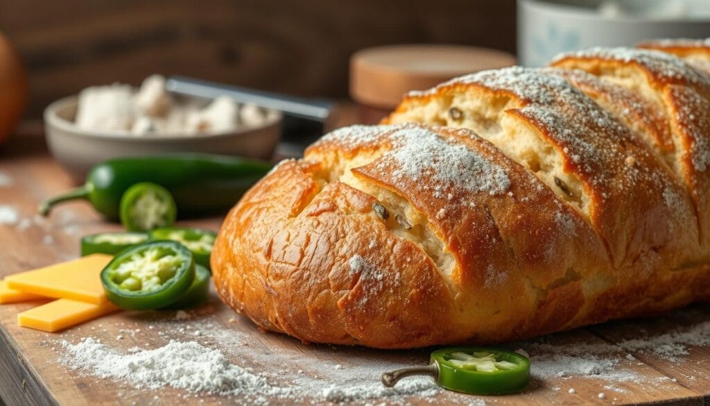 Crispy Artisan Jalapeño Bread Baking Technique Crispy Artisan Jalapeño Bread Baking Technique