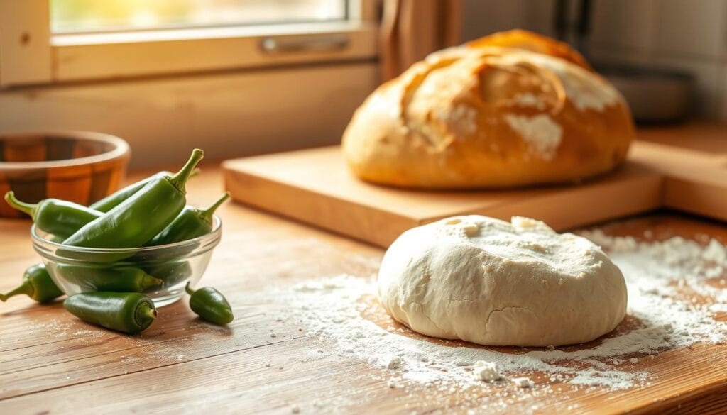 Homemade Bread Dough Preparation Homemade Bread Dough Preparation