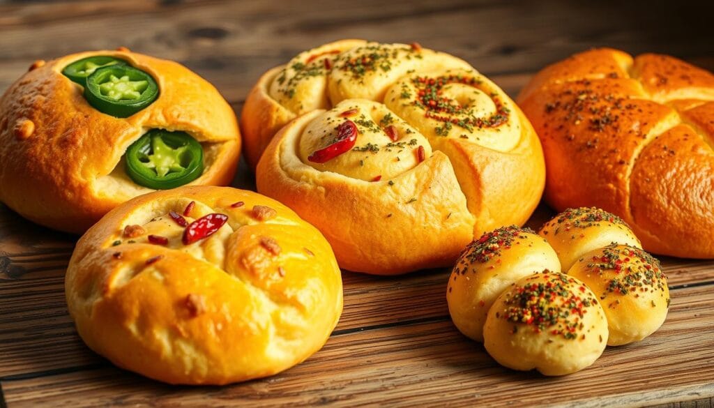 Vegan Jalapeno Cheese Bread Variations