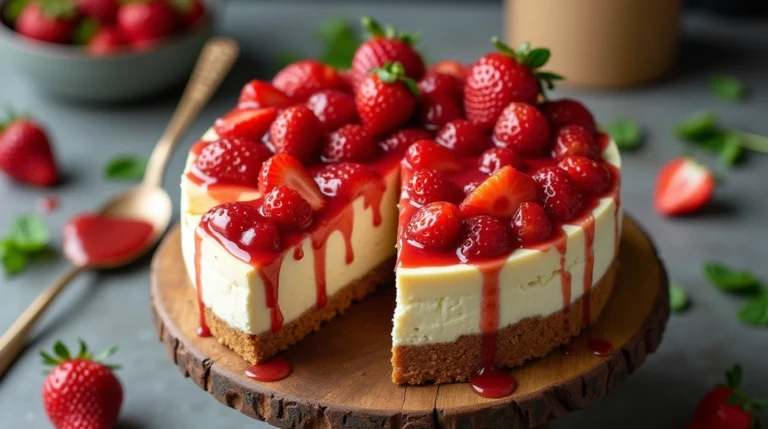 Delicious Strawberry Cheesecake Recipe You Can Make Today