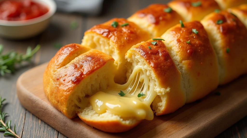 cheesy pull apart bread feelgoodfoodie