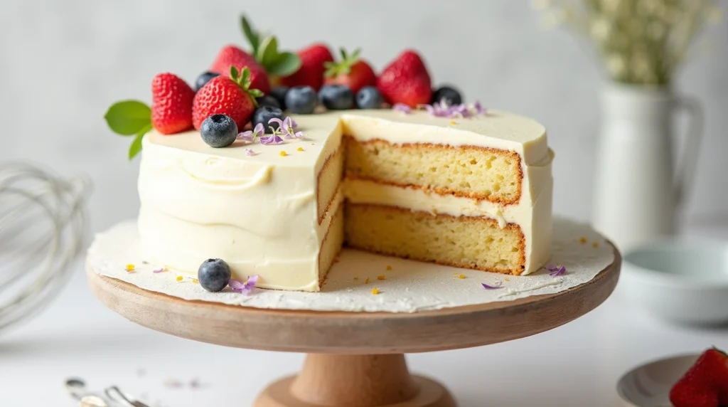Homemade Vanilla Cake