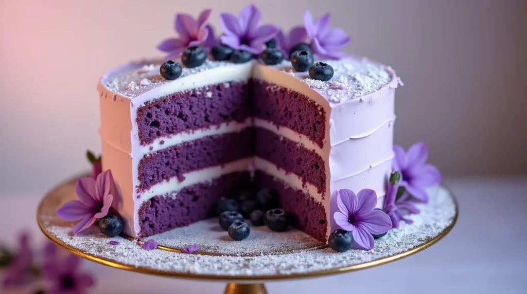 purple_velvet cake