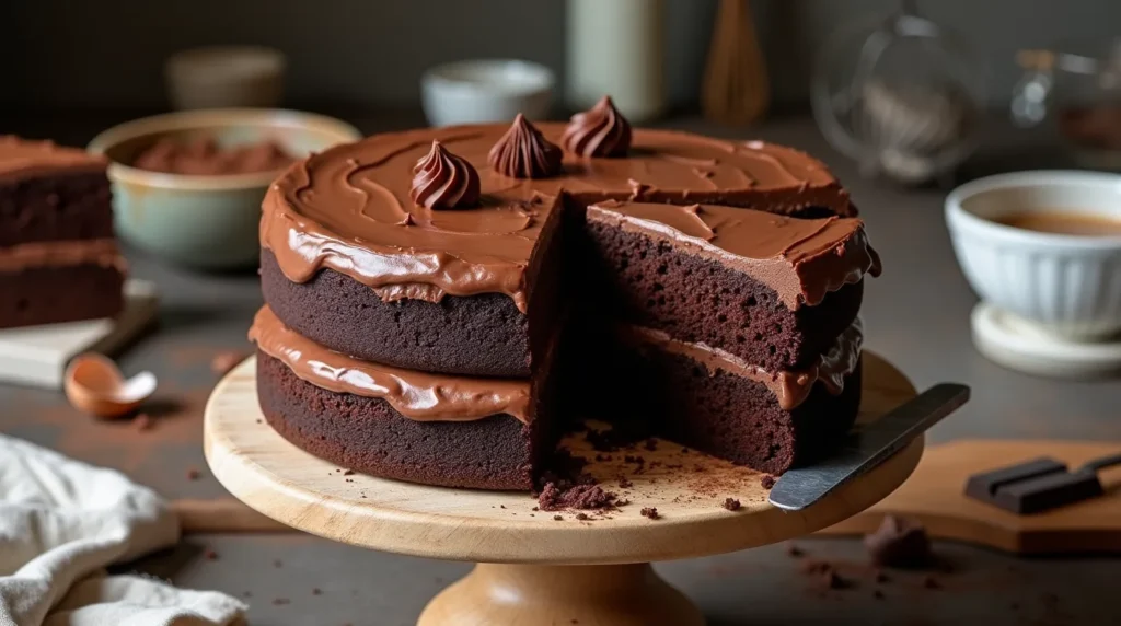 Homemade Chocolate Cake with Chocolate Frosting is rich, moist, and easy to master. Follow 5 expert tips for bakery-style results. Try it today.