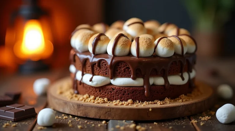 s'mores cake