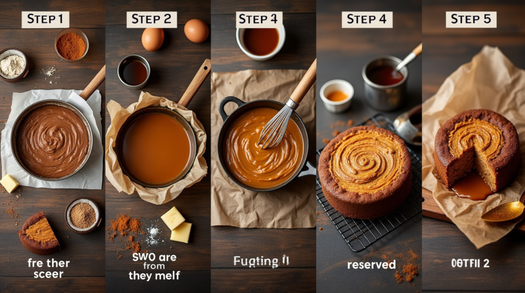 Gooey coffee caramel cake is rich, moist, and easy to bake in 5 steps. Learn the secret to perfect texture and bold flavor at home.