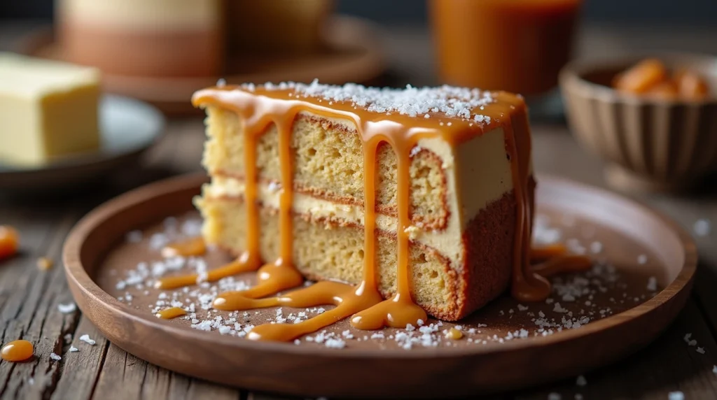Salted Caramel Cake is the ultimate gooey treat. Learn 5 secrets to make it rich, moist, and full of sweet-salty flavor. Try them for perfect results.