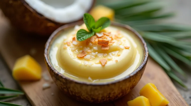 coconut custard