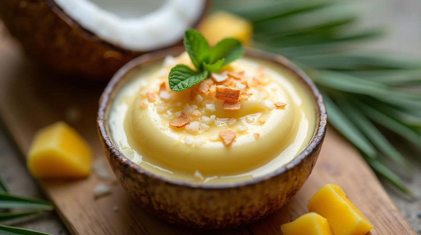 coconut custard