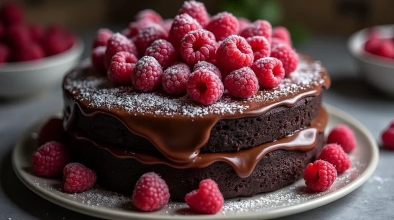 Chocolate Raspberry Cake